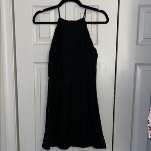Mine Black Mini Dress